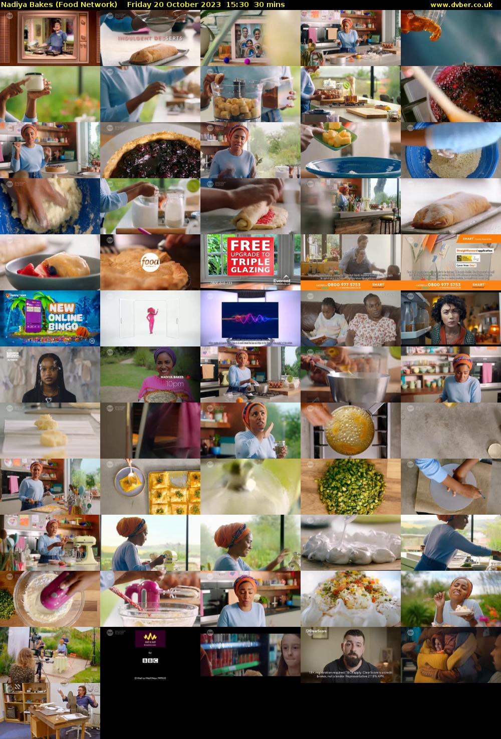 Nadiya Bakes (Food Network) Friday 20 October 2023 15:30 - 16:00