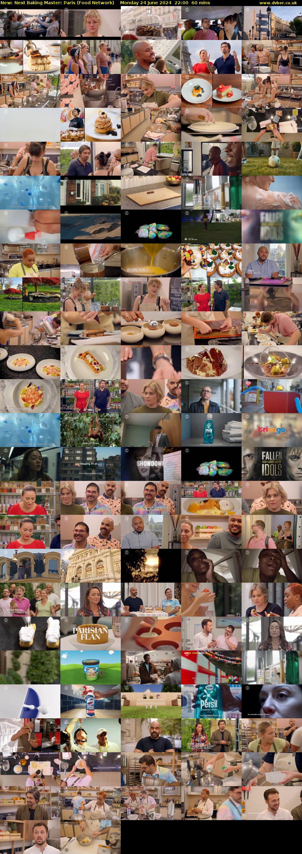 Next Baking Master: Paris (Food Network) Monday 24 June 2024 22:00 - 23:00
