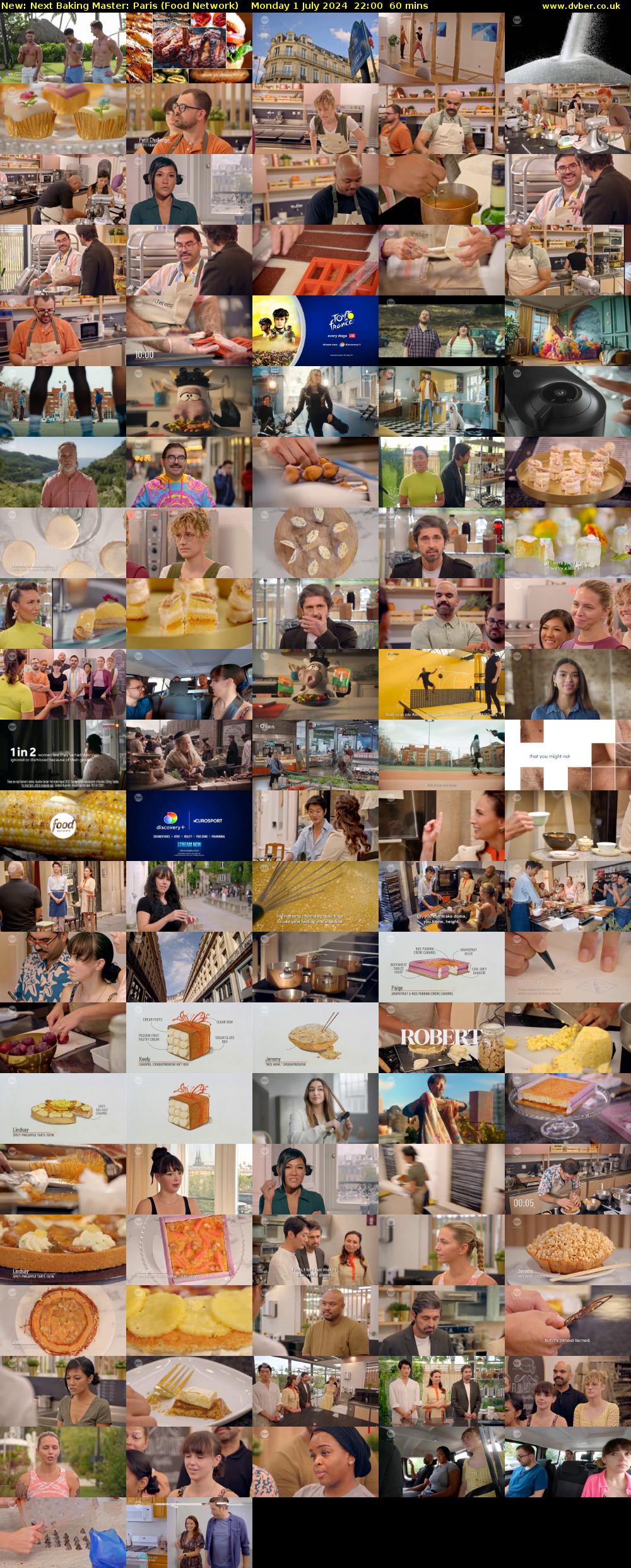 Next Baking Master: Paris (Food Network) Monday 1 July 2024 22:00 - 23:00