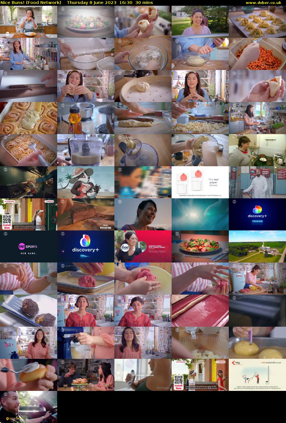 Nice Buns! (Food Network) Thursday 8 June 2023 16:30 - 17:00