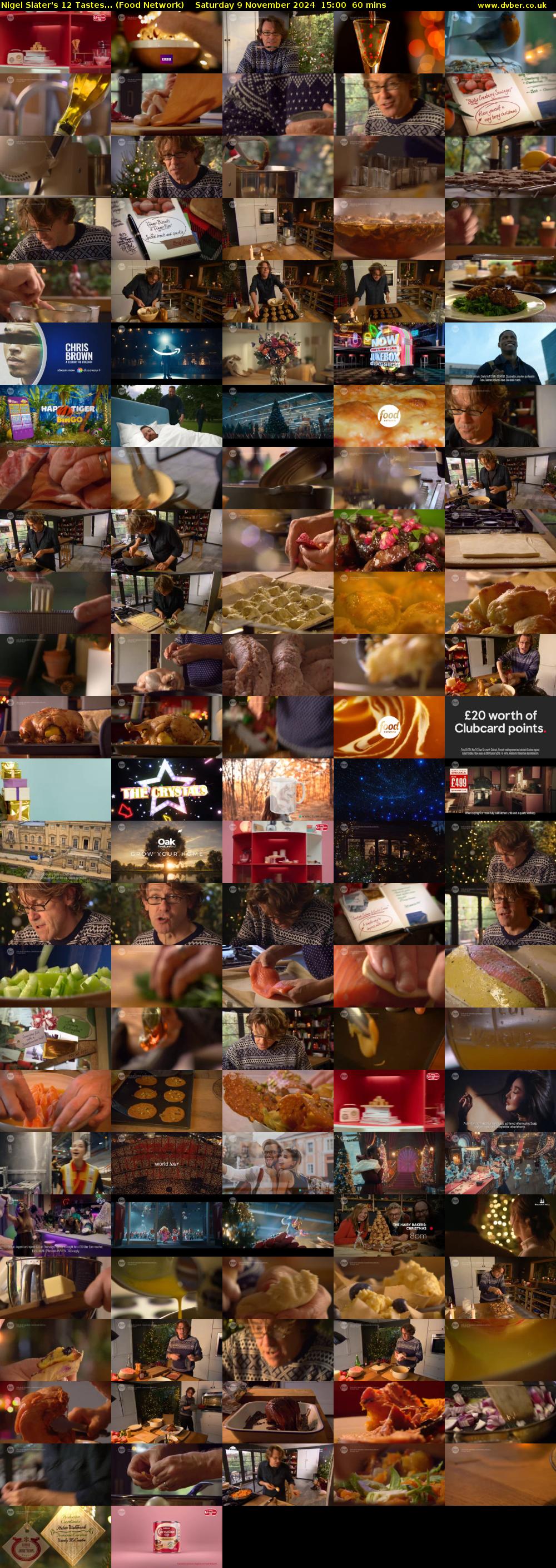 Nigel Slater's 12 Tastes... (Food Network) Saturday 9 November 2024 15:00 - 16:00