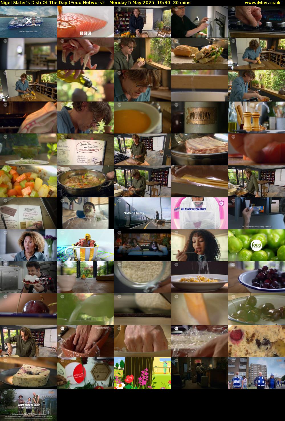 Nigel Slater's Dish Of The Day (Food Network) Monday 5 May 2025 19:30 - 20:00