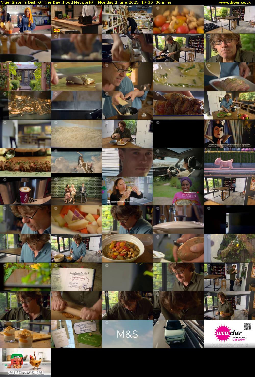 Nigel Slater's Dish Of The Day (Food Network) Monday 2 June 2025 17:30 - 18:00