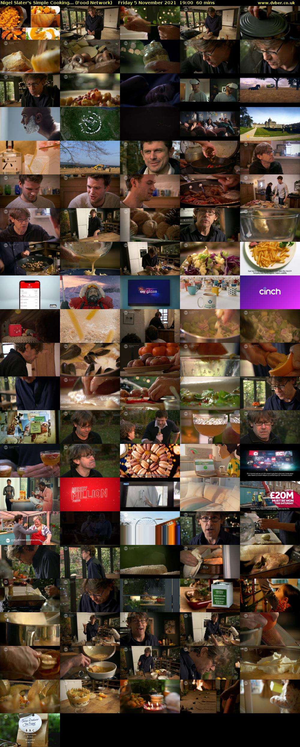 Nigel Slater's Simple Cooking... (Food Network) Friday 5 November 2021 19:00 - 20:00