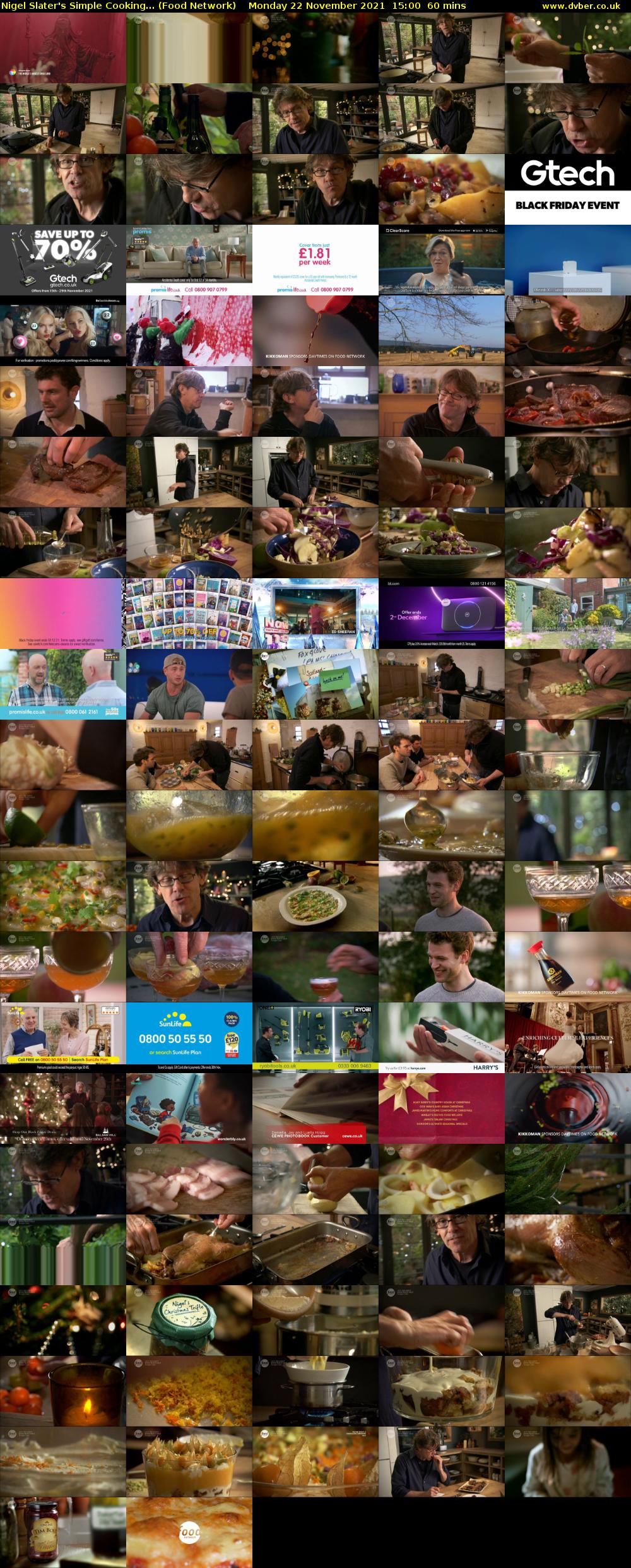 Nigel Slater's Simple Cooking... (Food Network) Monday 22 November 2021 15:00 - 16:00
