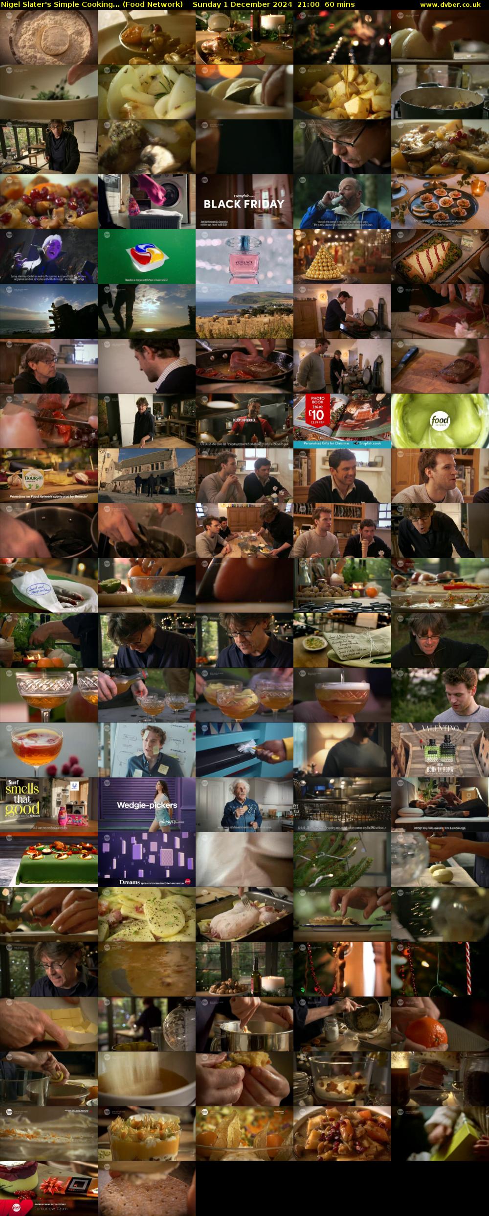 Nigel Slater's Simple Cooking... (Food Network) Sunday 1 December 2024 21:00 - 22:00