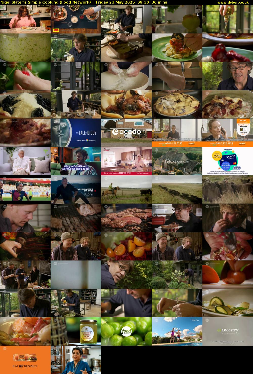 Nigel Slater's Simple Cooking (Food Network) Friday 23 May 2025 09:30 - 10:00