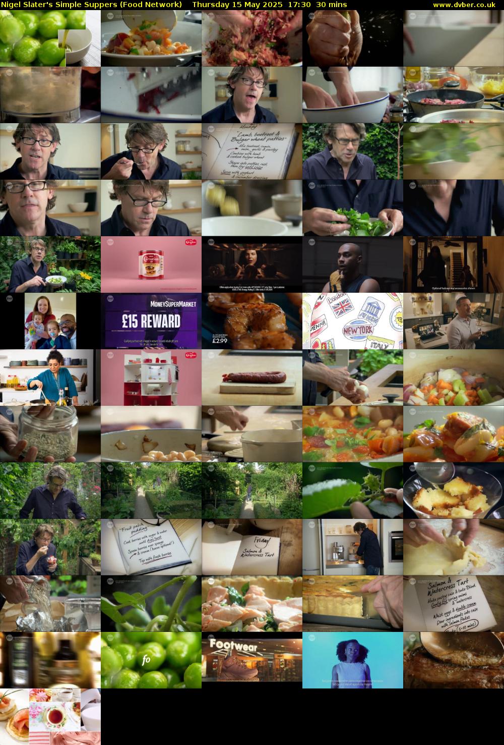 Nigel Slater's Simple Suppers (Food Network) Thursday 15 May 2025 17:30 - 18:00