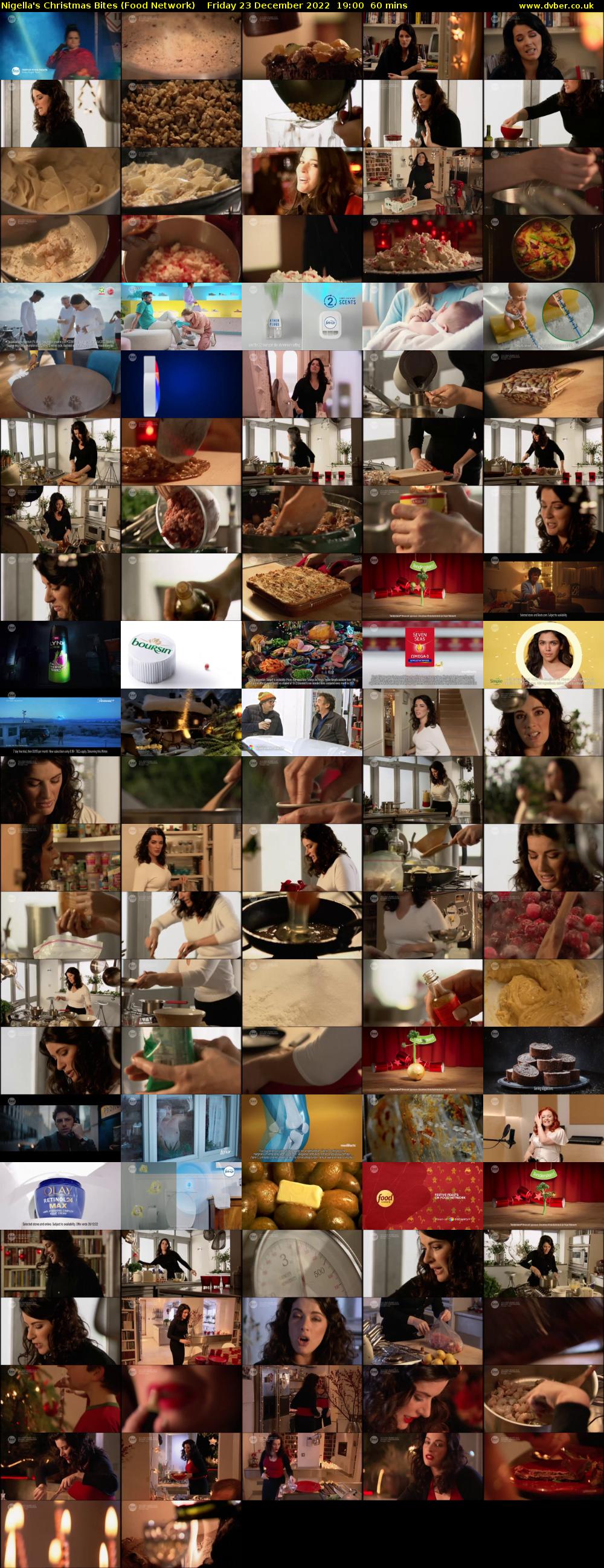 Nigella's Christmas Bites (Food Network) Friday 23 December 2022 19:00 - 20:00