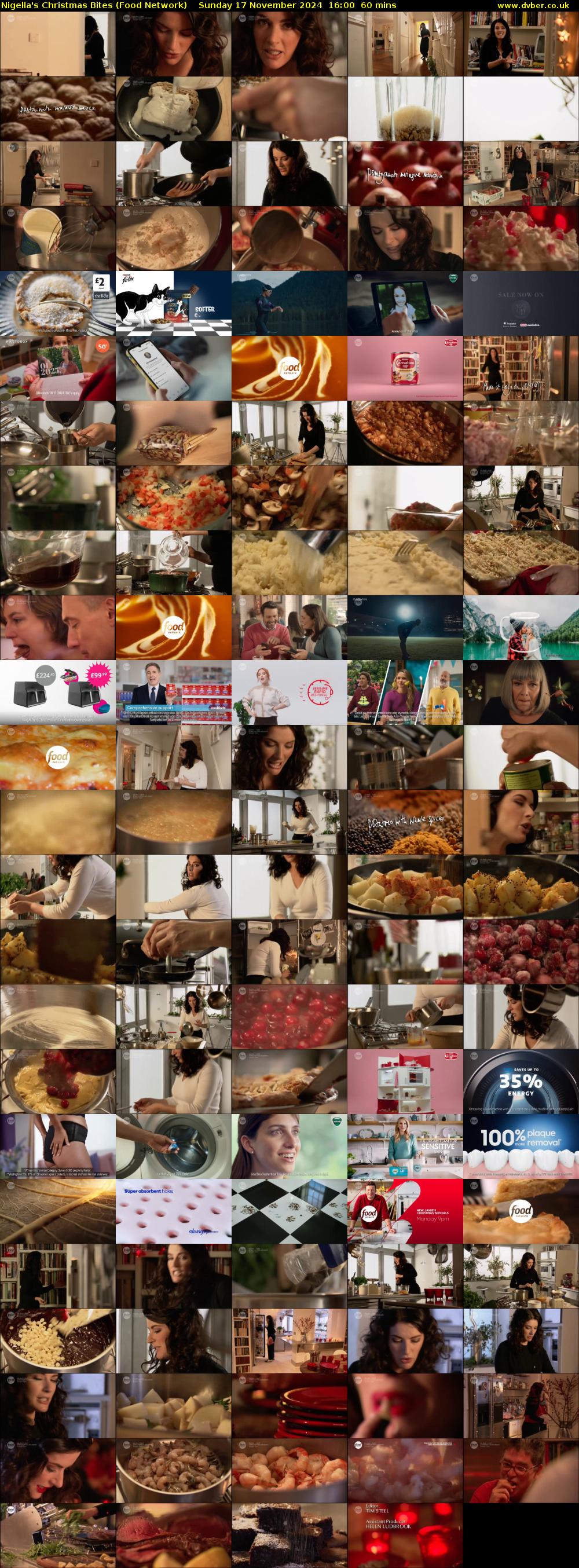 Nigella's Christmas Bites (Food Network) Sunday 17 November 2024 16:00 - 17:00