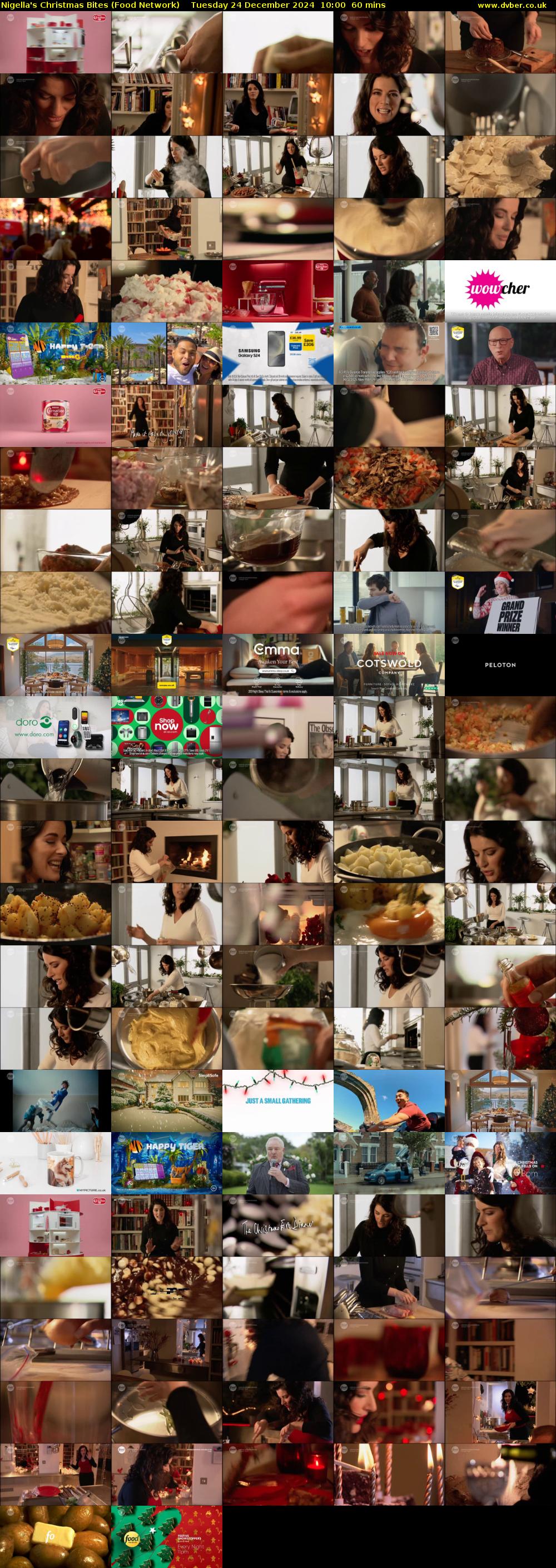 Nigella's Christmas Bites (Food Network) Tuesday 24 December 2024 10:00 - 11:00