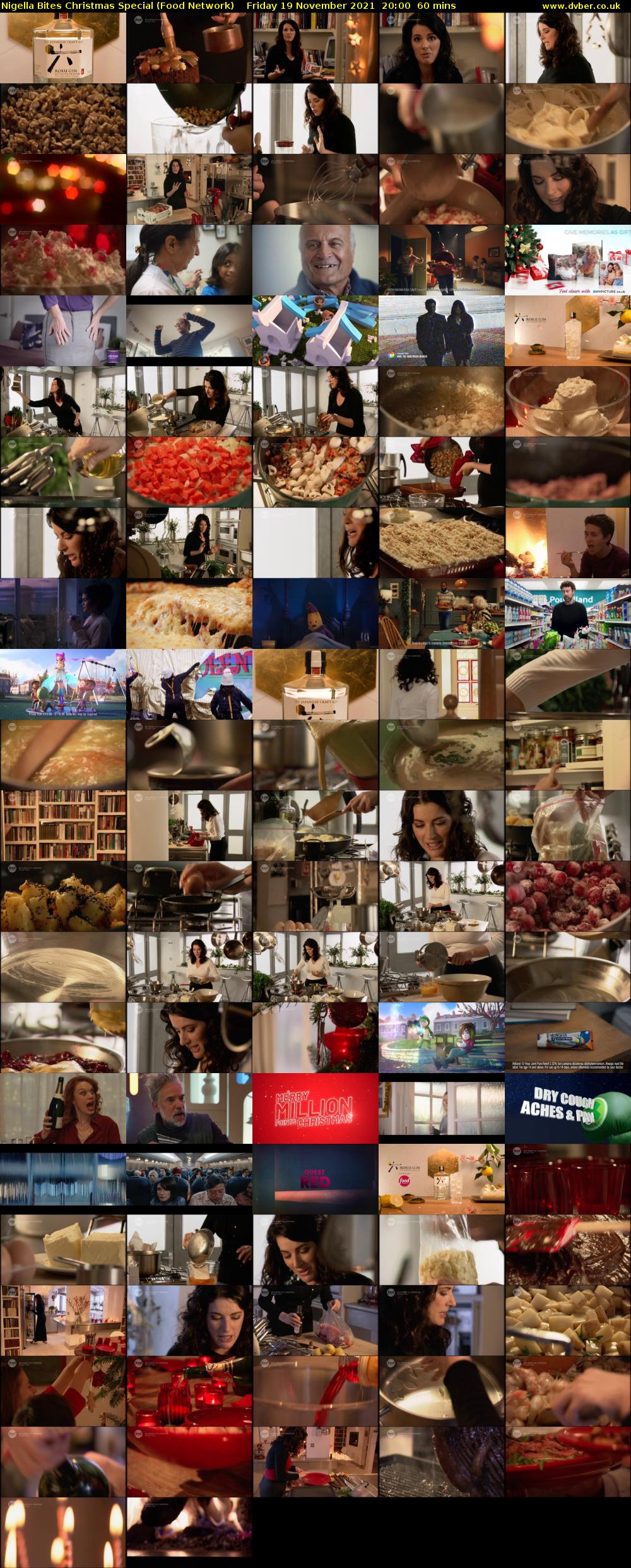 Nigella Bites Christmas Special (Food Network) Friday 19 November 2021 20:00 - 21:00