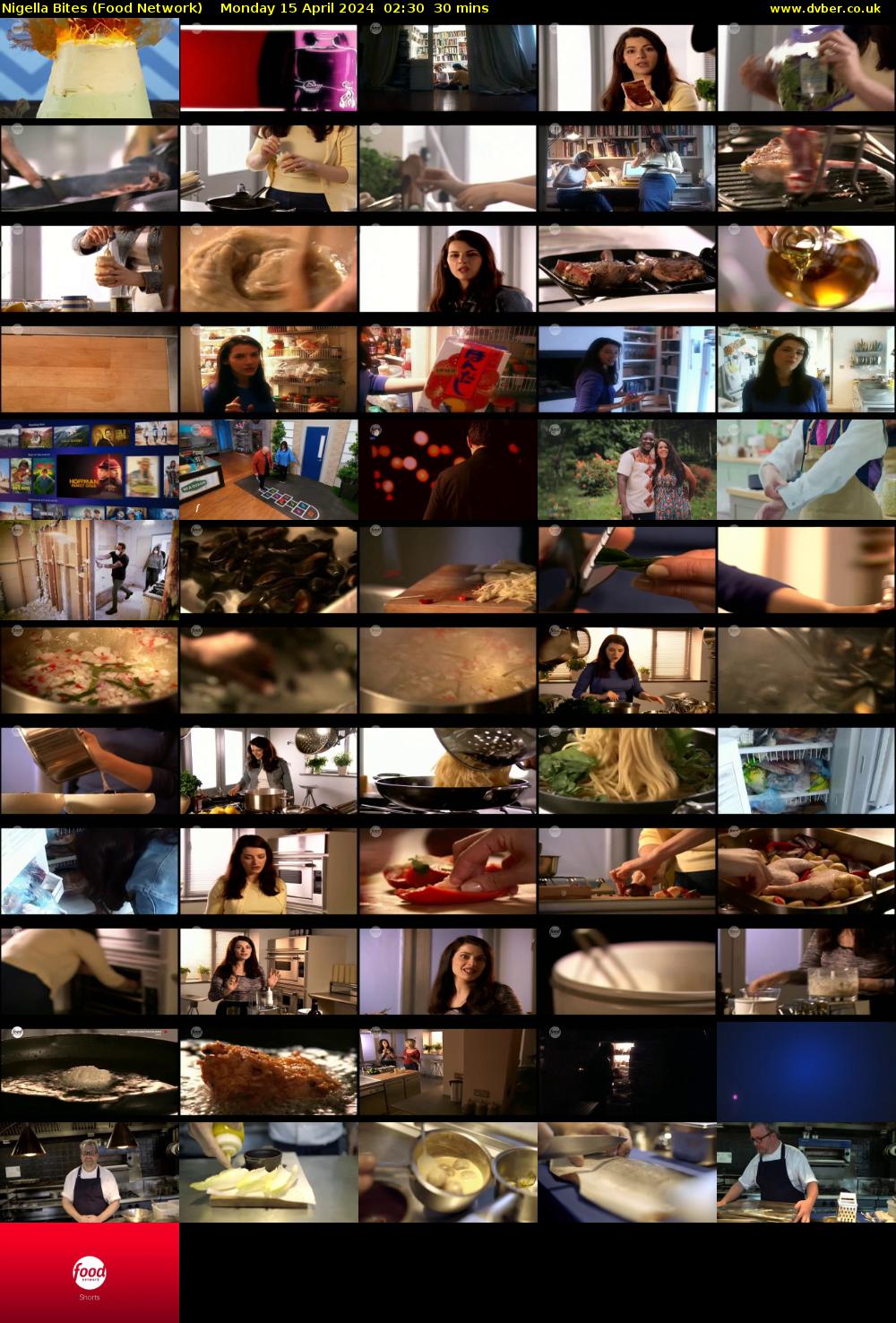 Nigella Bites (Food Network) Monday 15 April 2024 02:30 - 03:00