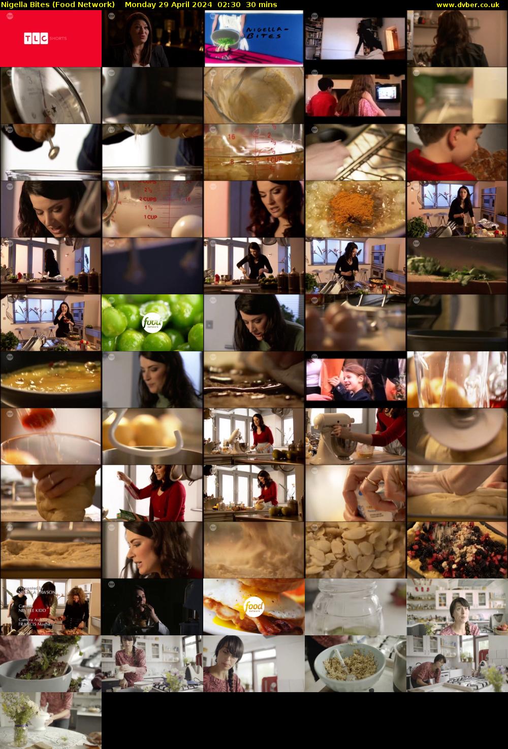 Nigella Bites (Food Network) Monday 29 April 2024 02:30 - 03:00