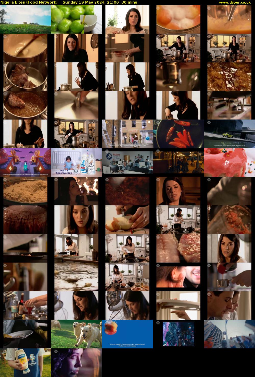 Nigella Bites (Food Network) Sunday 19 May 2024 21:00 - 21:30
