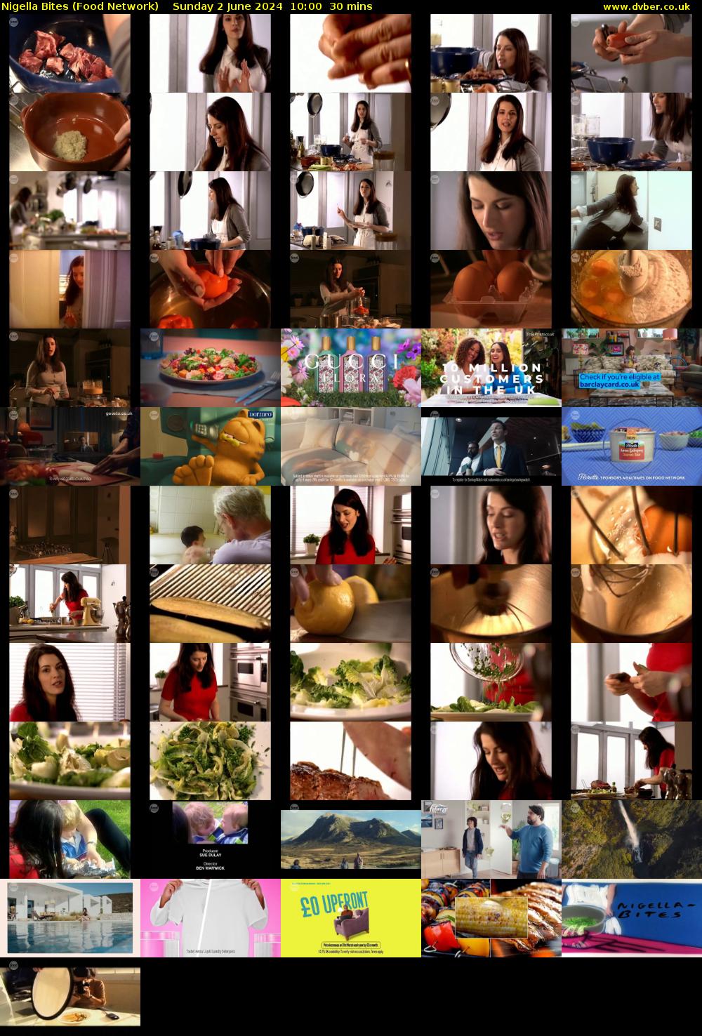 Nigella Bites (Food Network) Sunday 2 June 2024 10:00 - 10:30