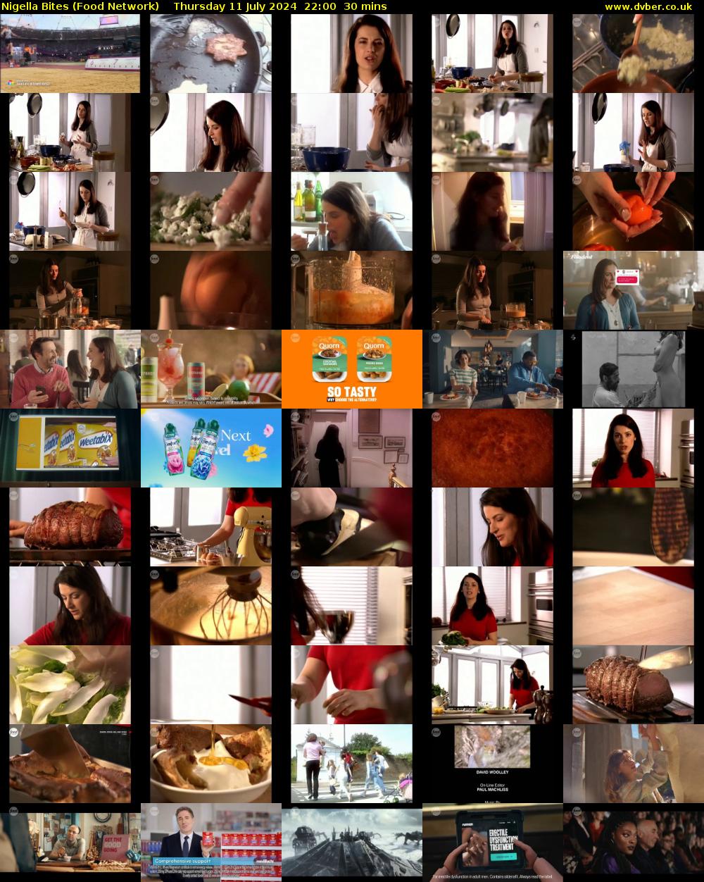 Nigella Bites (Food Network) Thursday 11 July 2024 22:00 - 22:30