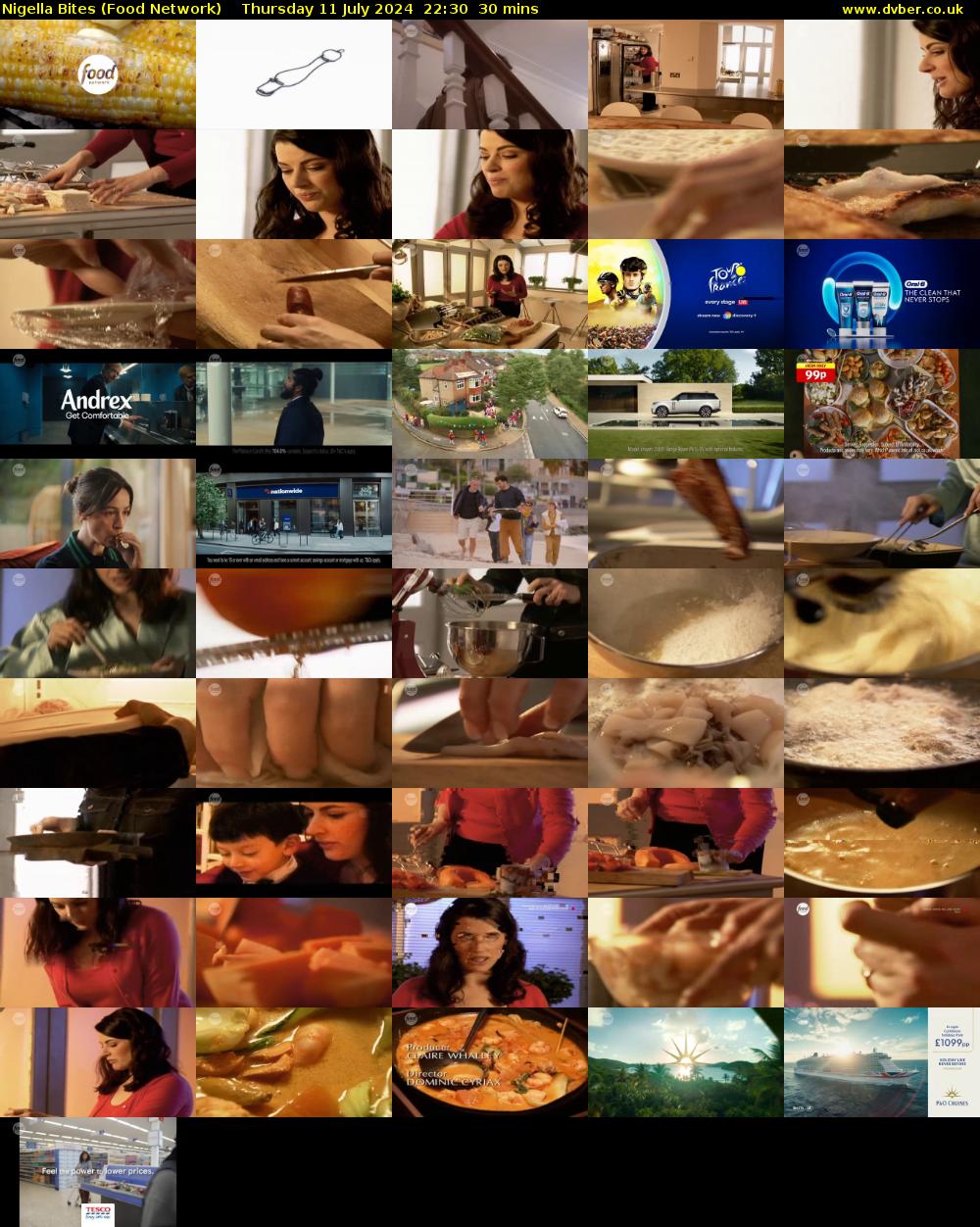 Nigella Bites (Food Network) Thursday 11 July 2024 22:30 - 23:00