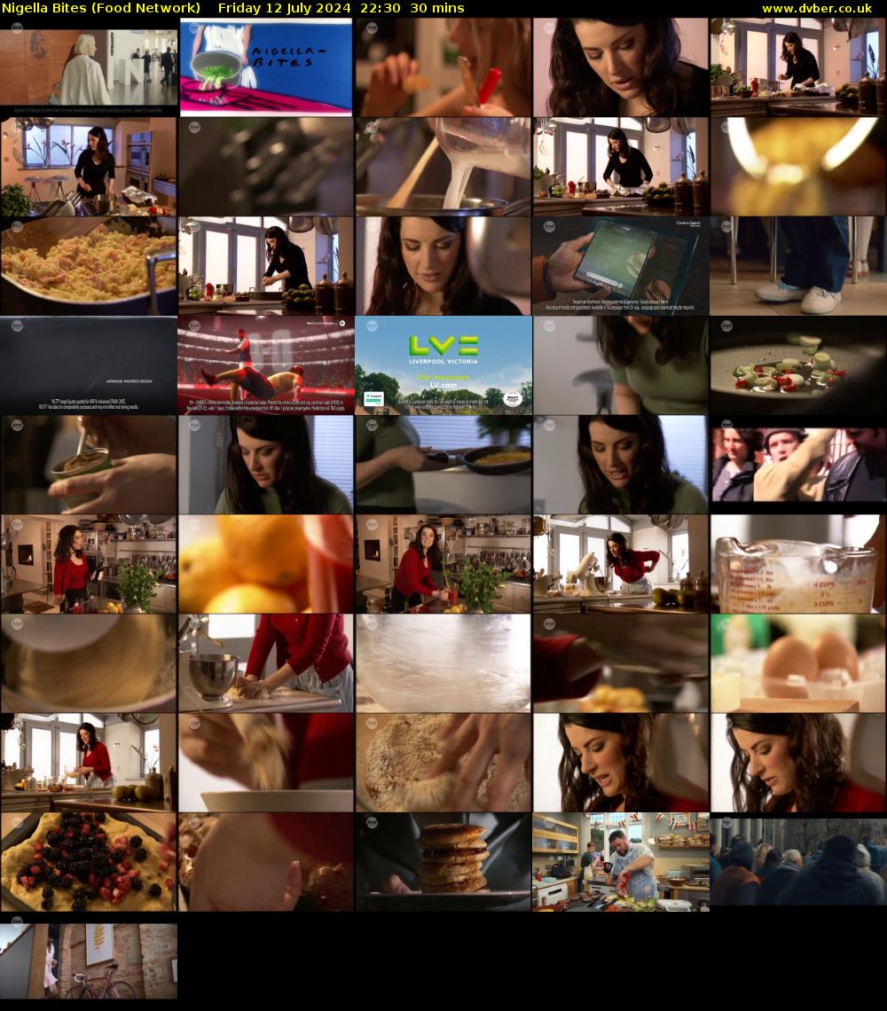 Nigella Bites (Food Network) Friday 12 July 2024 22:30 - 23:00