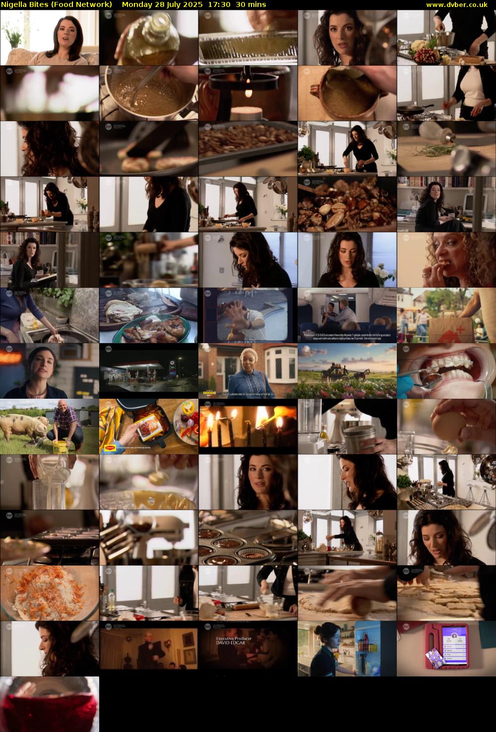 Nigella Bites (Food Network) Monday 28 July 2025 17:30 - 18:00