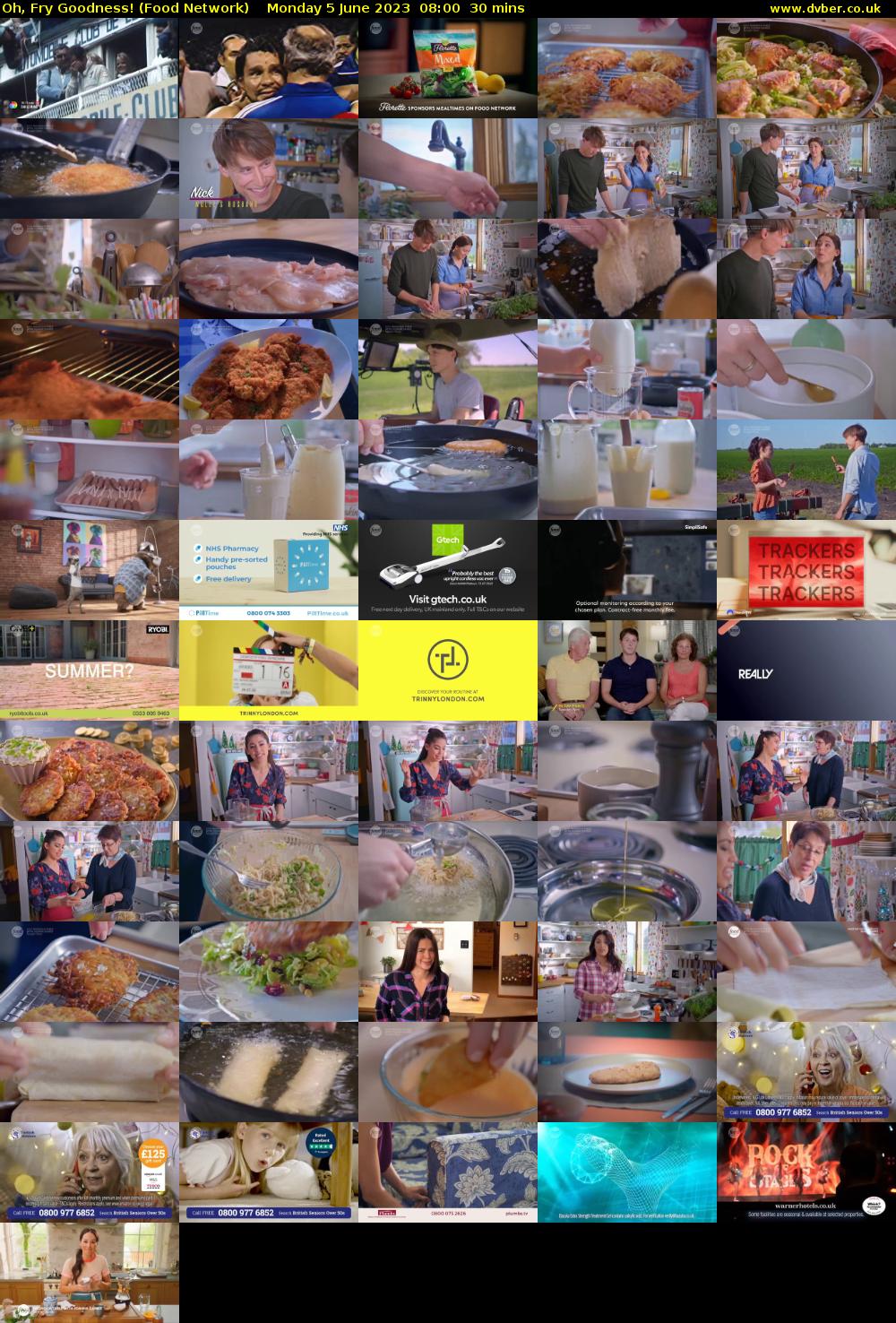 Oh, Fry Goodness! (Food Network) Monday 5 June 2023 08:00 - 08:30