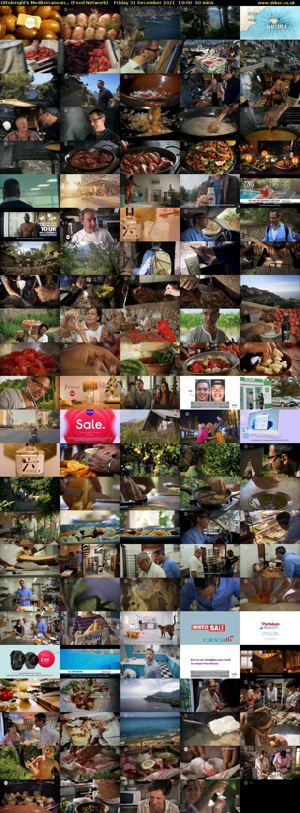 Ottolenghi's Mediterranean... (Food Network) Friday 31 December 2021 19:00 - 20:00