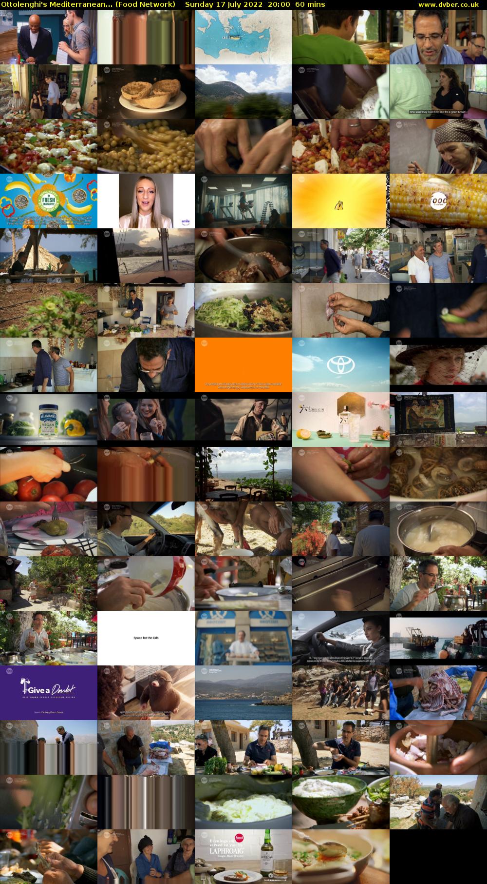 Ottolenghi's Mediterranean... (Food Network) Sunday 17 July 2022 20:00 - 21:00