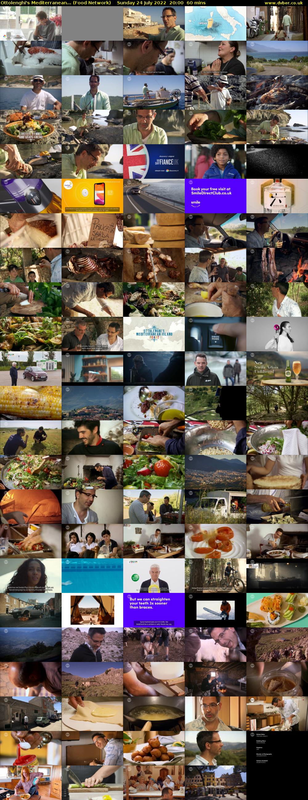Ottolenghi's Mediterranean... (Food Network) Sunday 24 July 2022 20:00 - 21:00