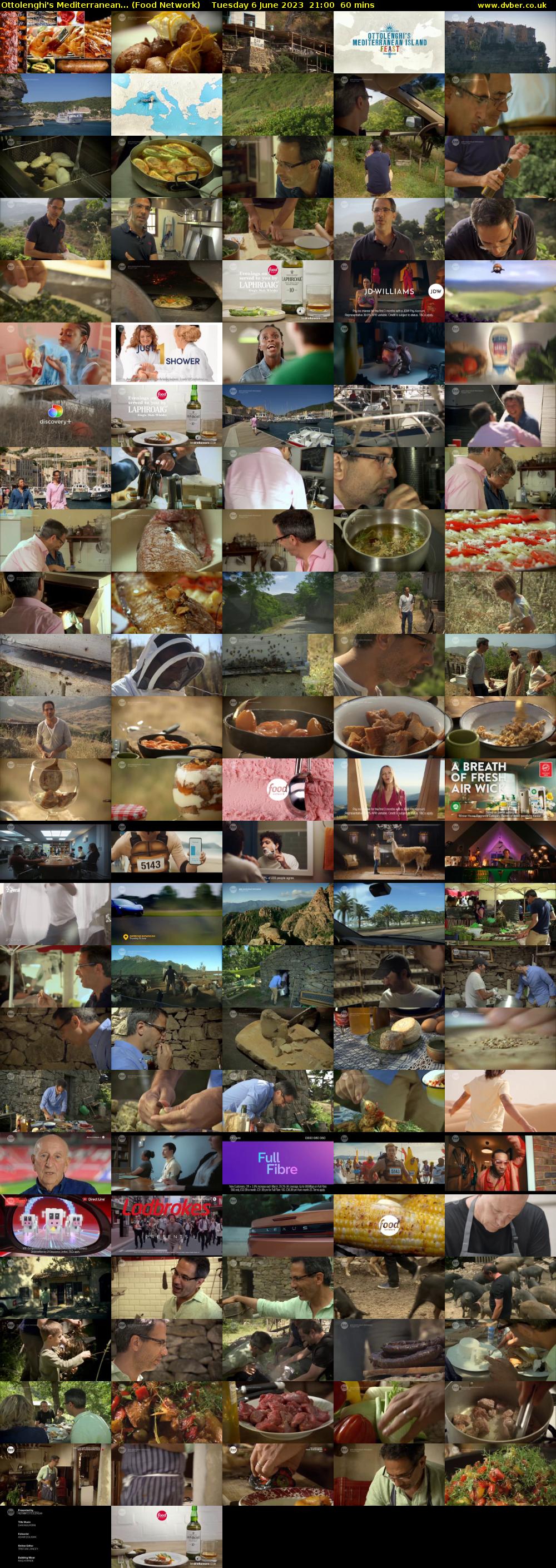 Ottolenghi's Mediterranean... (Food Network) Tuesday 6 June 2023 21:00 - 22:00