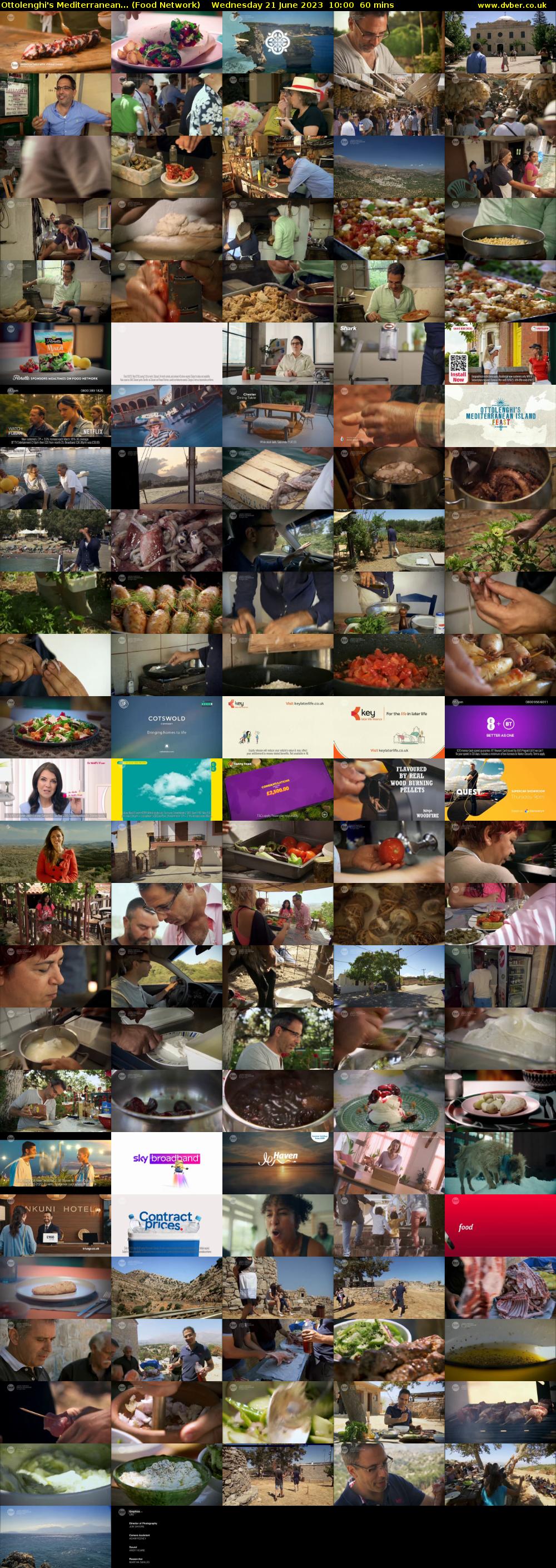 Ottolenghi's Mediterranean... (Food Network) Wednesday 21 June 2023 10:00 - 11:00