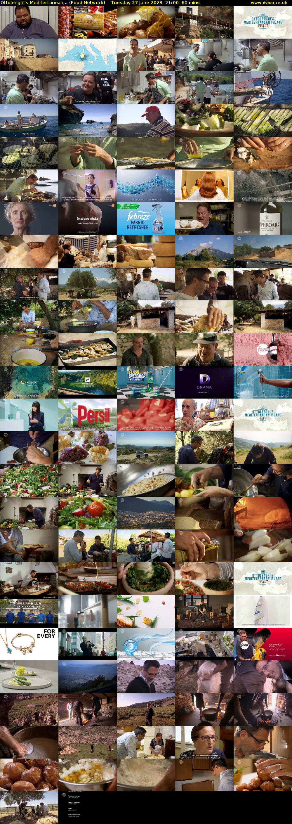 Ottolenghi's Mediterranean... (Food Network) Tuesday 27 June 2023 21:00 - 22:00