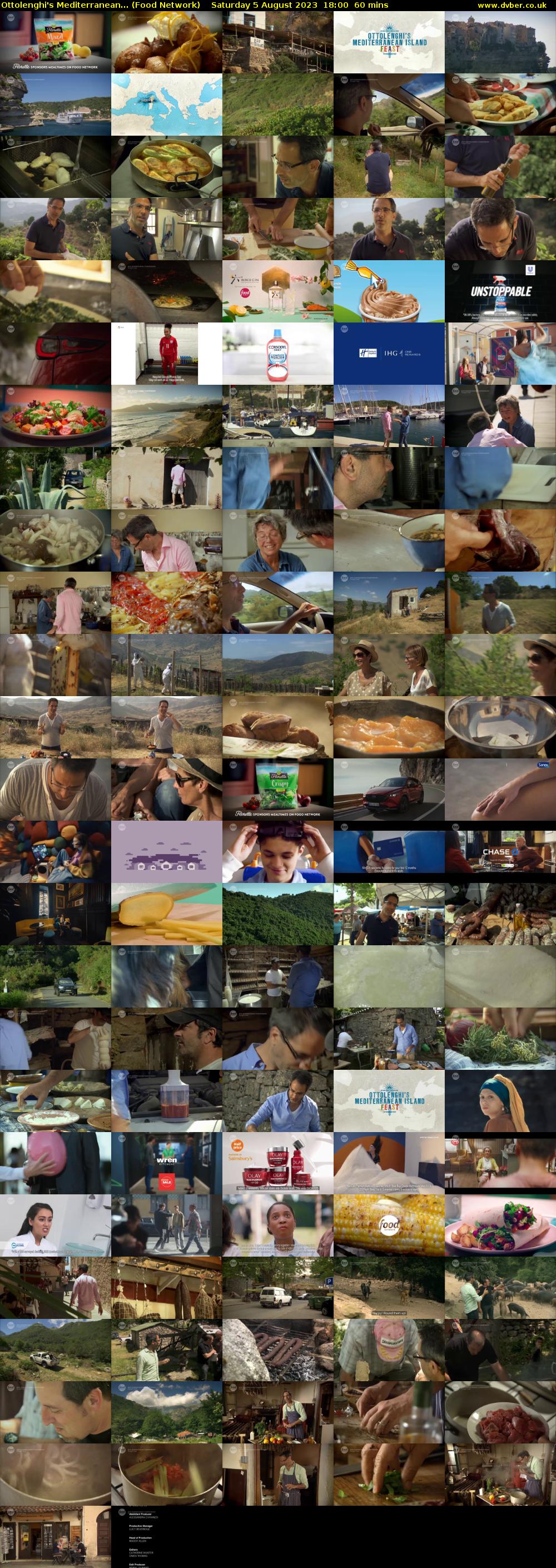 Ottolenghi's Mediterranean... (Food Network) Saturday 5 August 2023 18:00 - 19:00