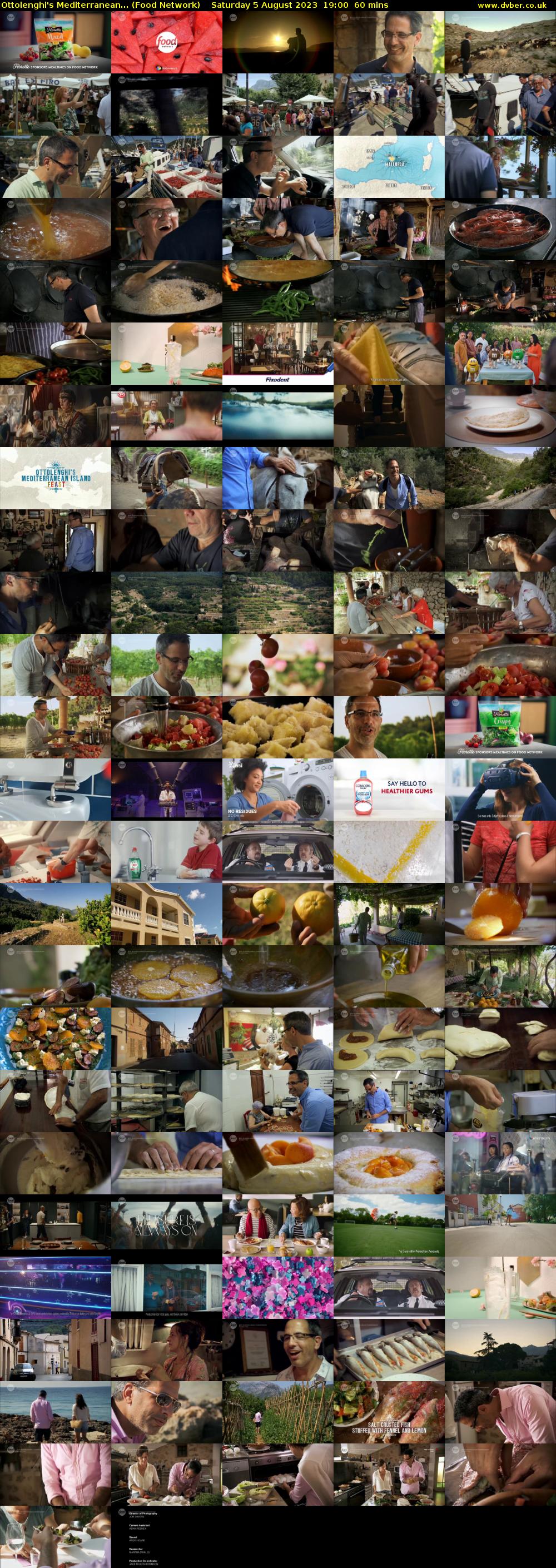 Ottolenghi's Mediterranean... (Food Network) Saturday 5 August 2023 19:00 - 20:00