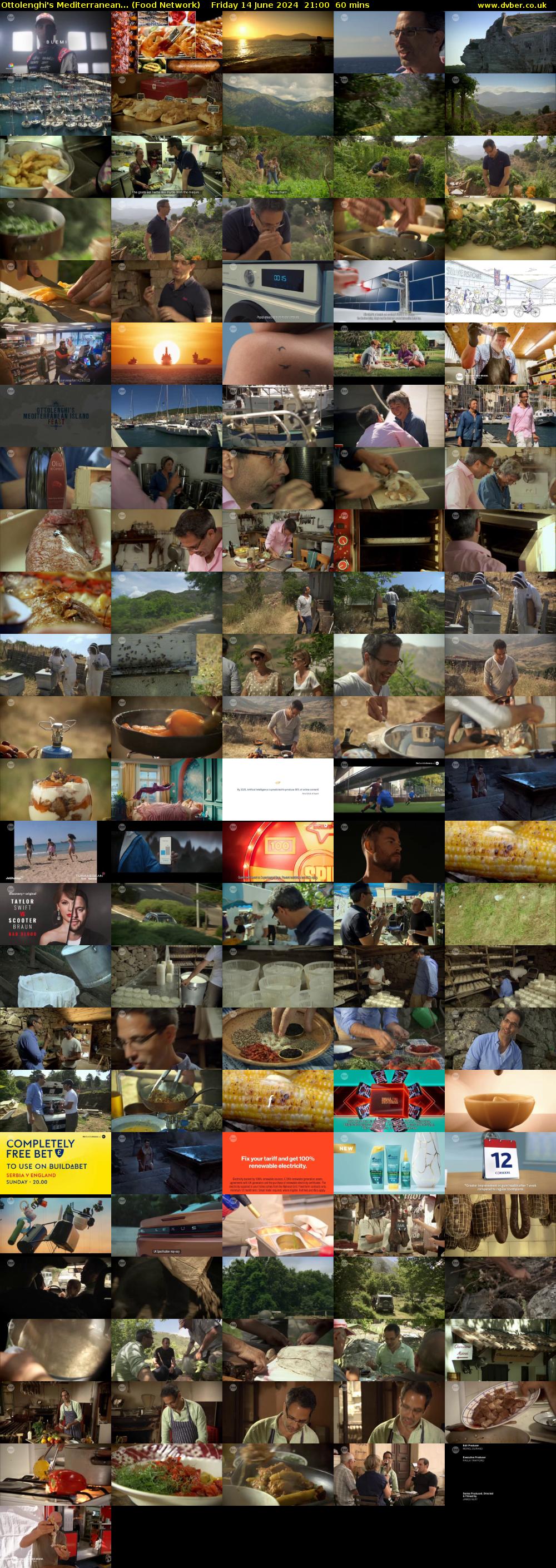 Ottolenghi's Mediterranean... (Food Network) Friday 14 June 2024 21:00 - 22:00