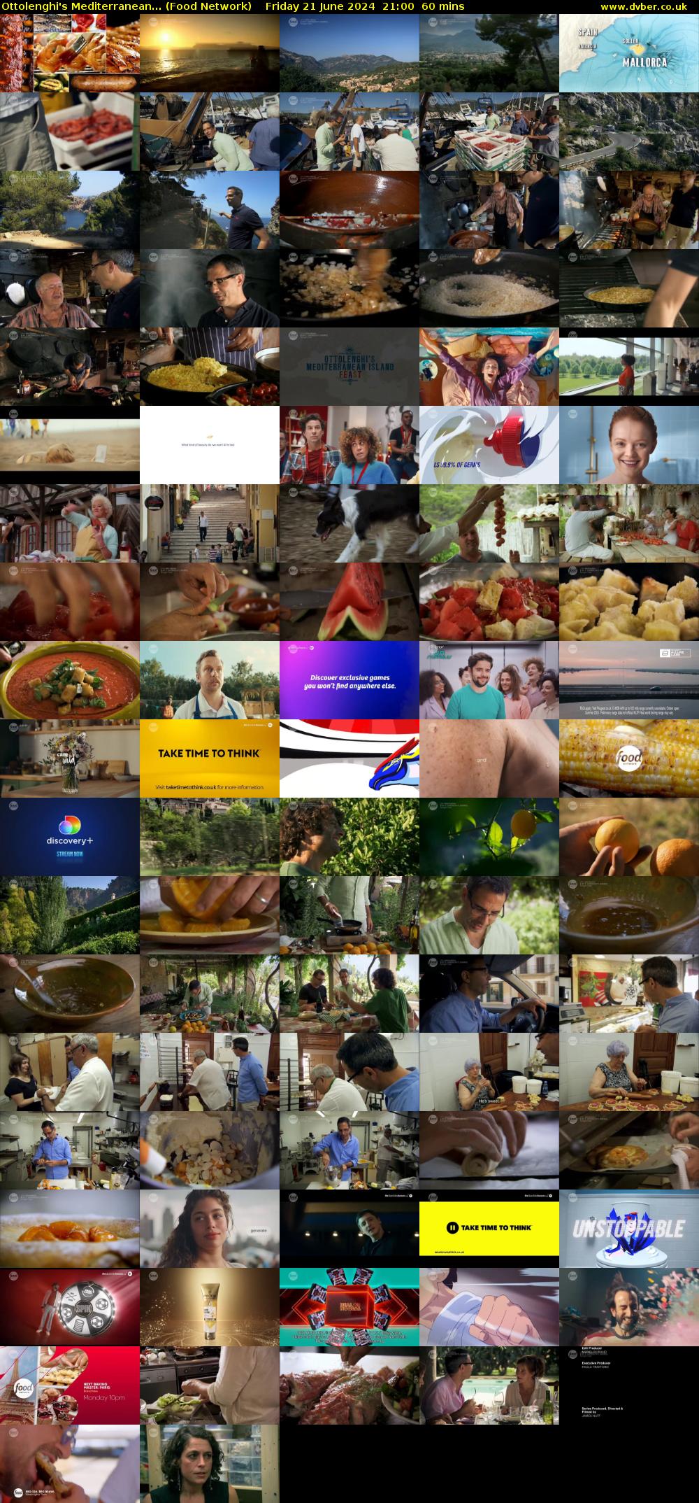 Ottolenghi's Mediterranean... (Food Network) Friday 21 June 2024 21:00 - 22:00
