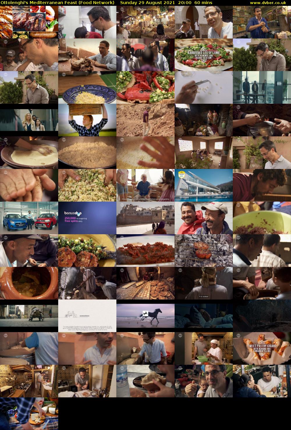 Ottolenghi's Mediterranean Feast (Food Network) Sunday 29 August 2021 21:00 - 22:00