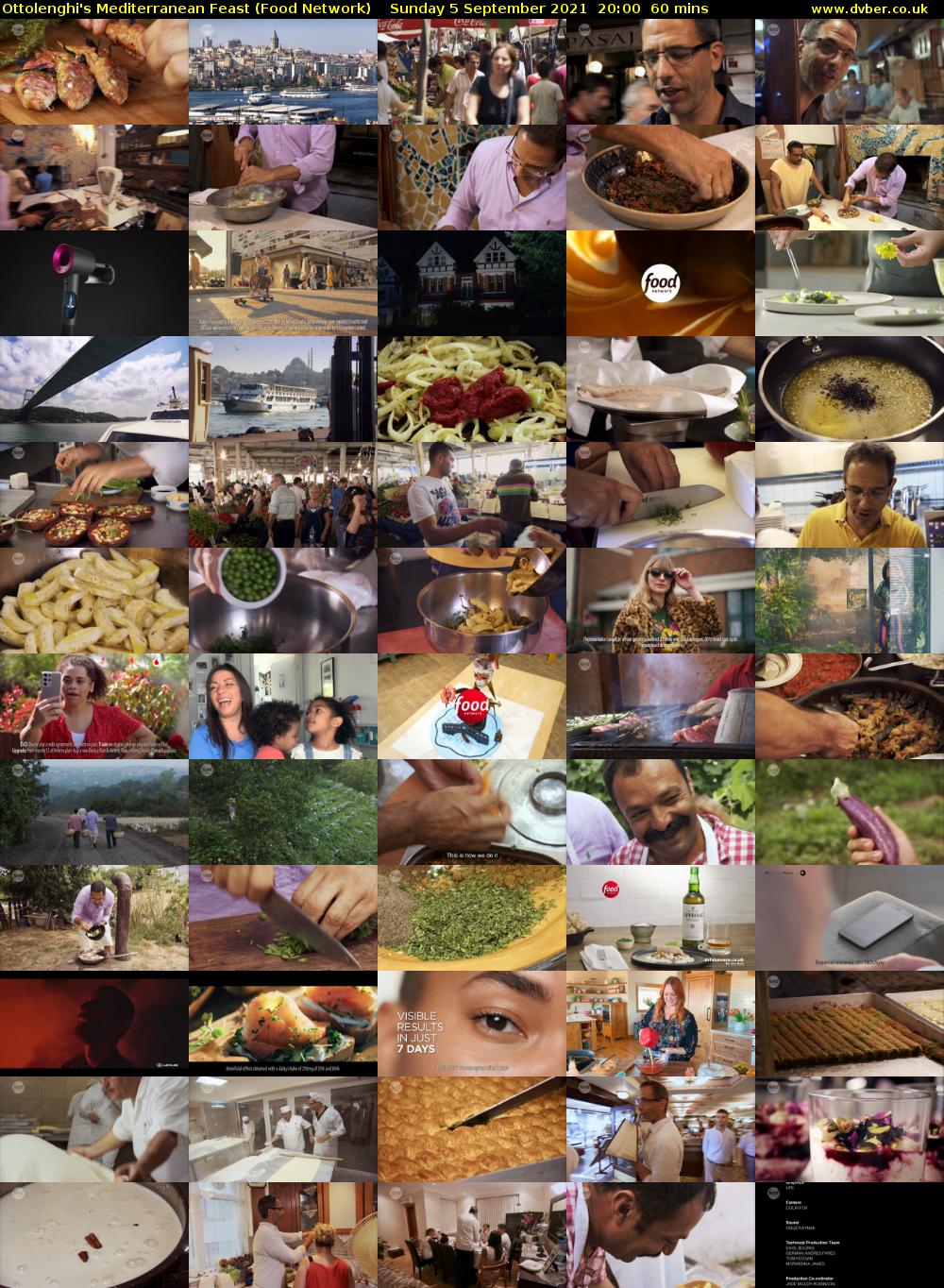 Ottolenghi's Mediterranean Feast (Food Network) Sunday 5 September 2021 21:00 - 22:00