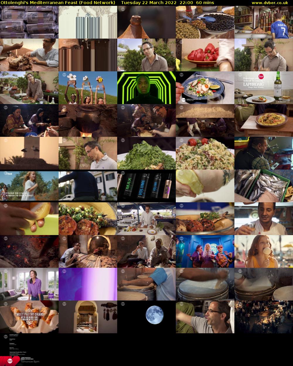 Ottolenghi's Mediterranean Feast (Food Network) Tuesday 22 March 2022 22:00 - 23:00