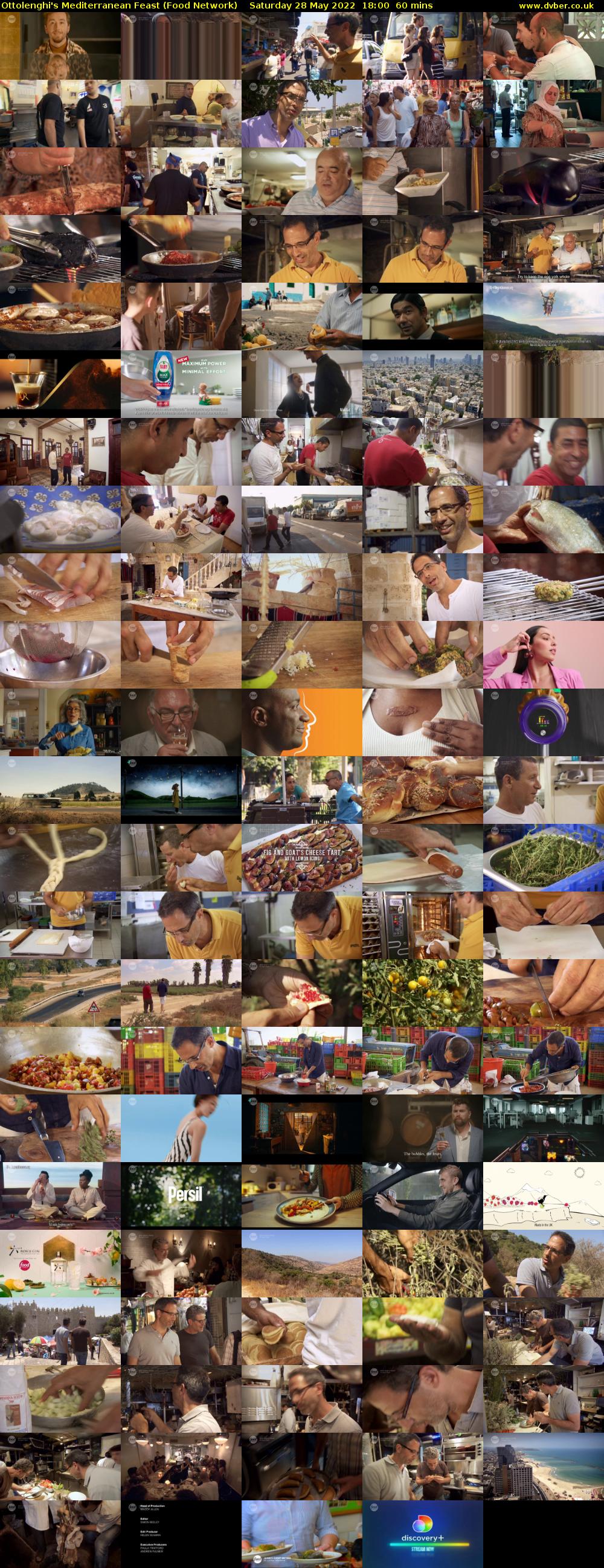Ottolenghi's Mediterranean Feast (Food Network) Saturday 28 May 2022 18:00 - 19:00