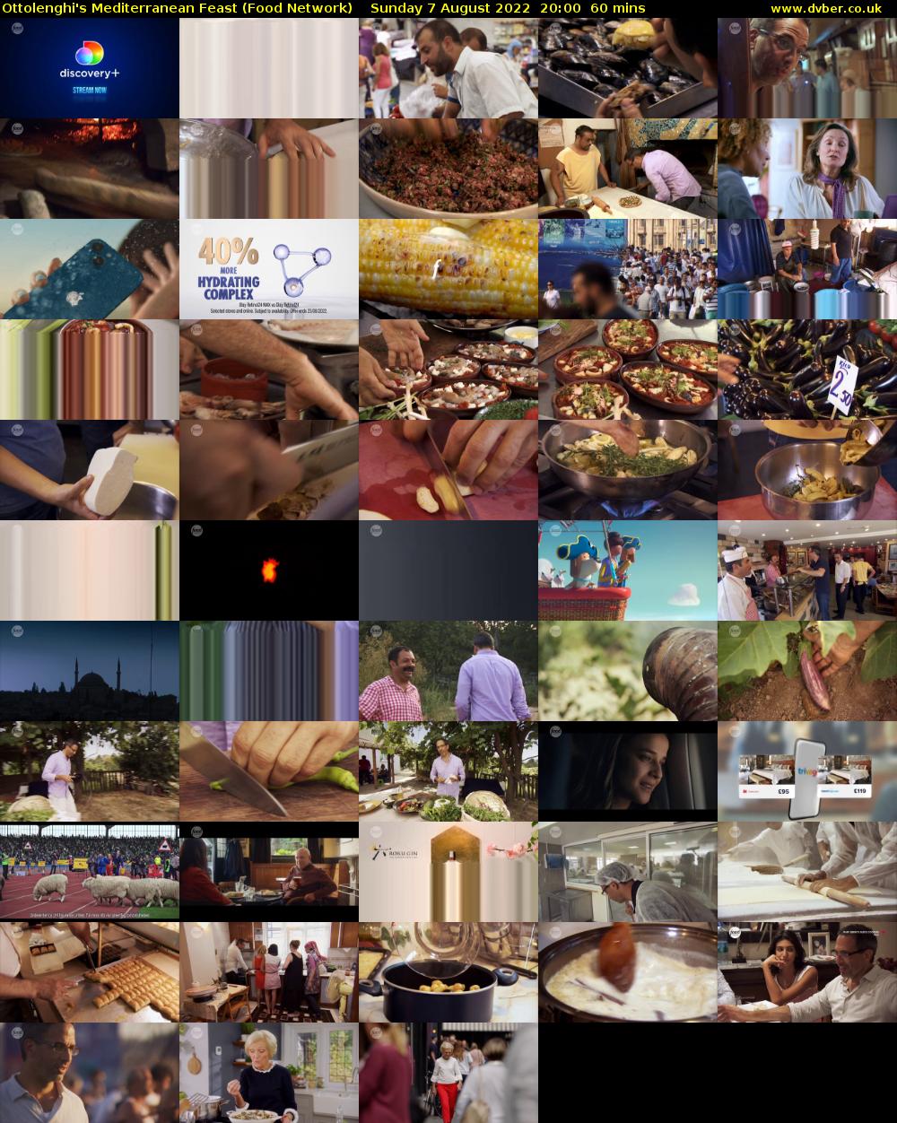 Ottolenghi's Mediterranean Feast (Food Network) Sunday 7 August 2022 20:00 - 21:00
