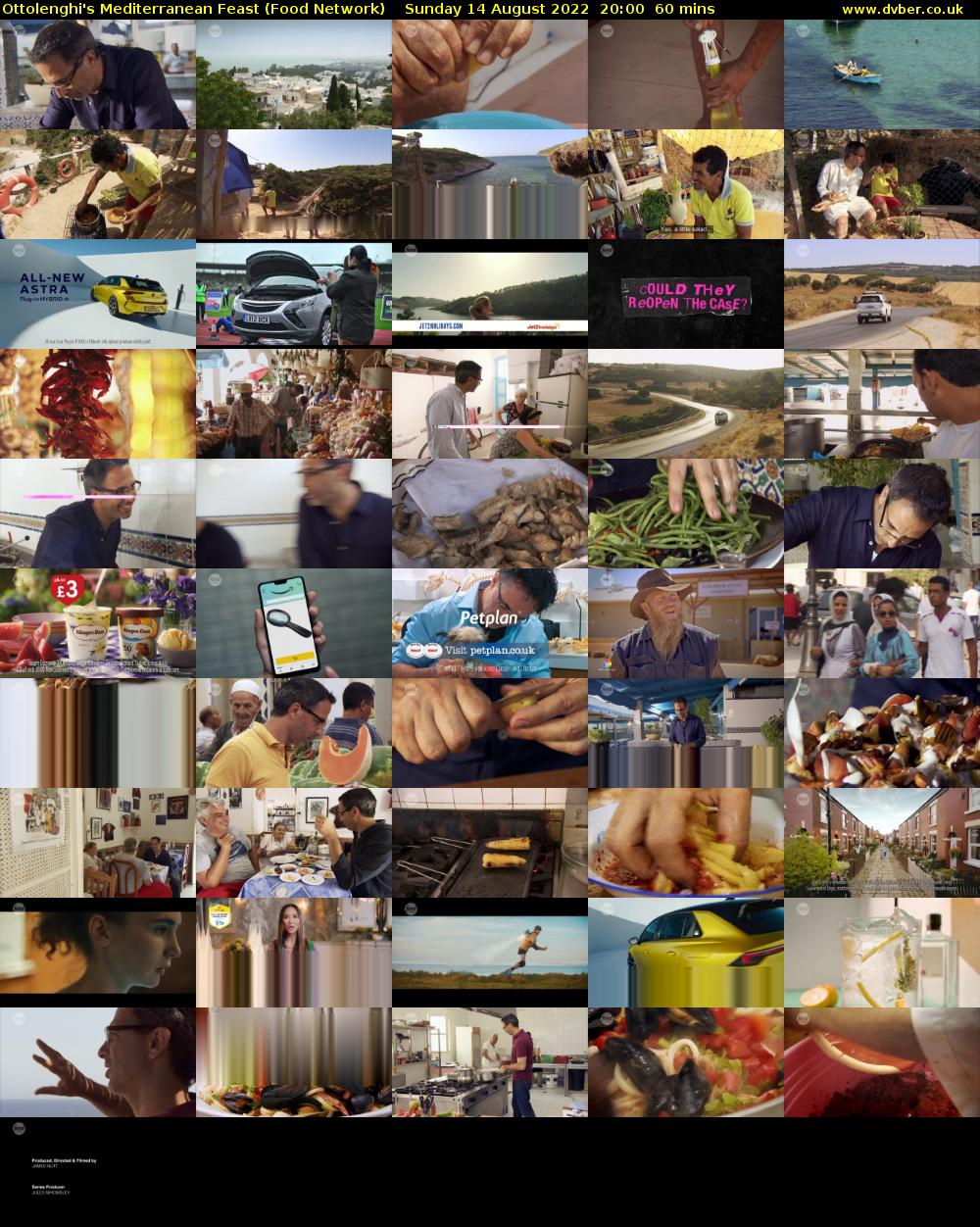 Ottolenghi's Mediterranean Feast (Food Network) Sunday 14 August 2022 20:00 - 21:00