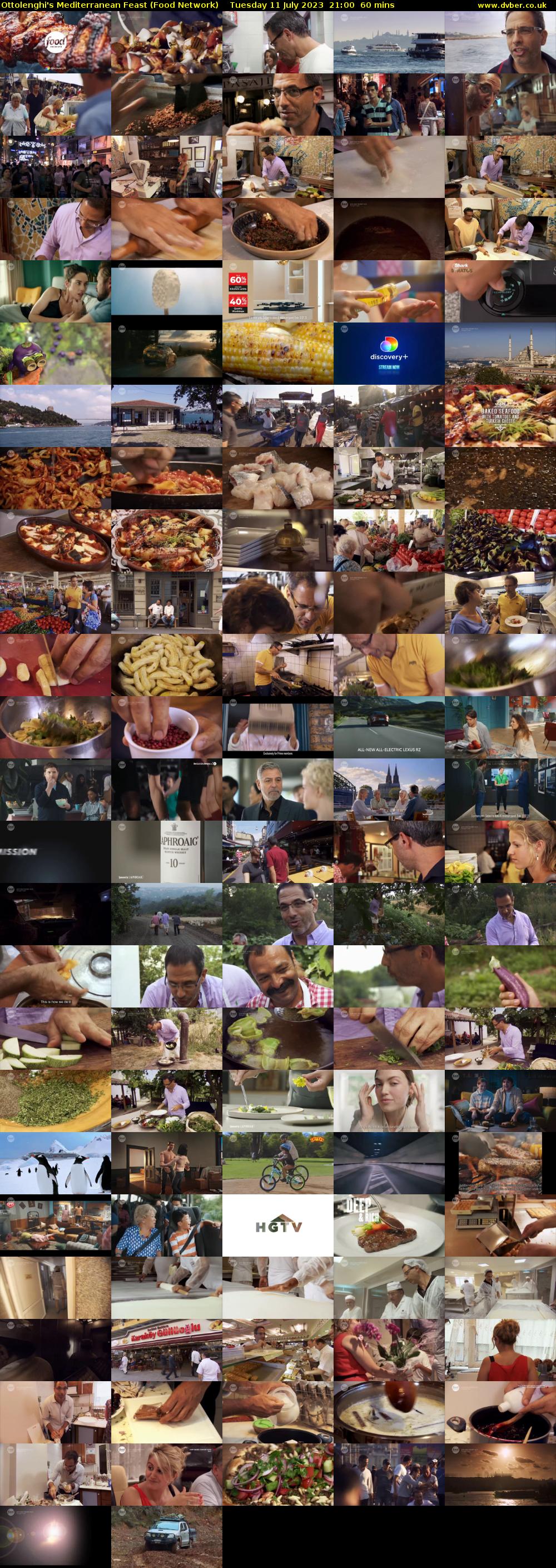 Ottolenghi's Mediterranean Feast (Food Network) Tuesday 11 July 2023 21:00 - 22:00
