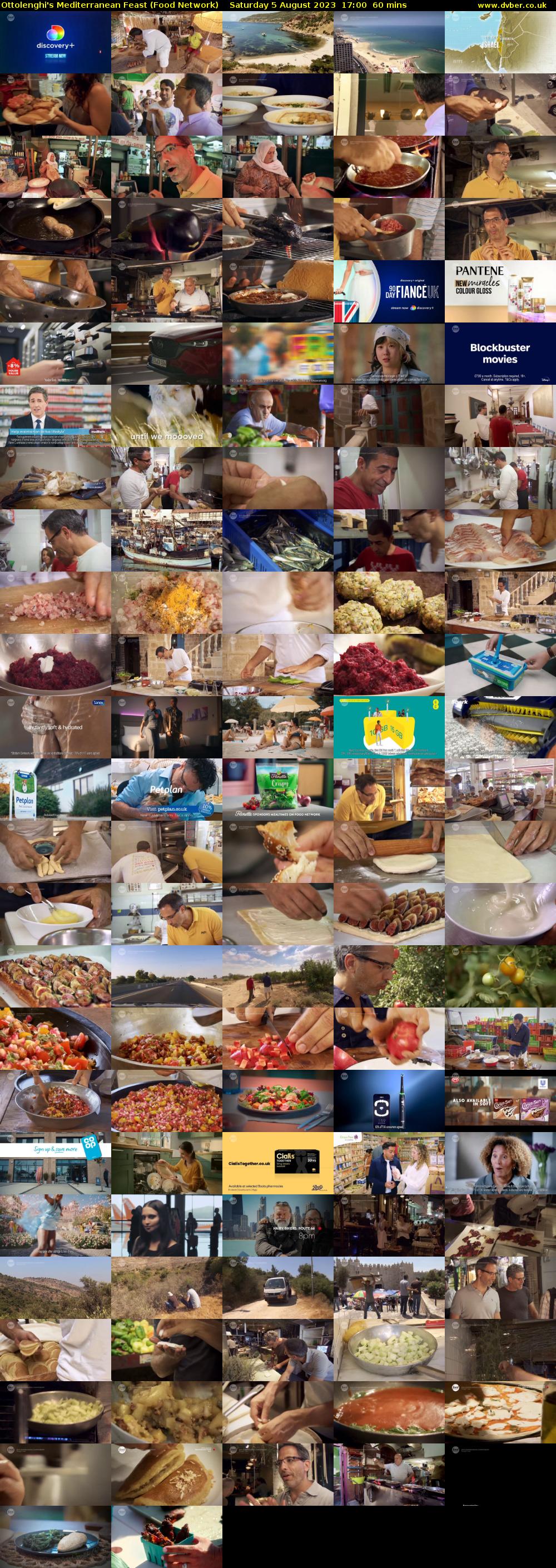 Ottolenghi's Mediterranean Feast (Food Network) Saturday 5 August 2023 17:00 - 18:00