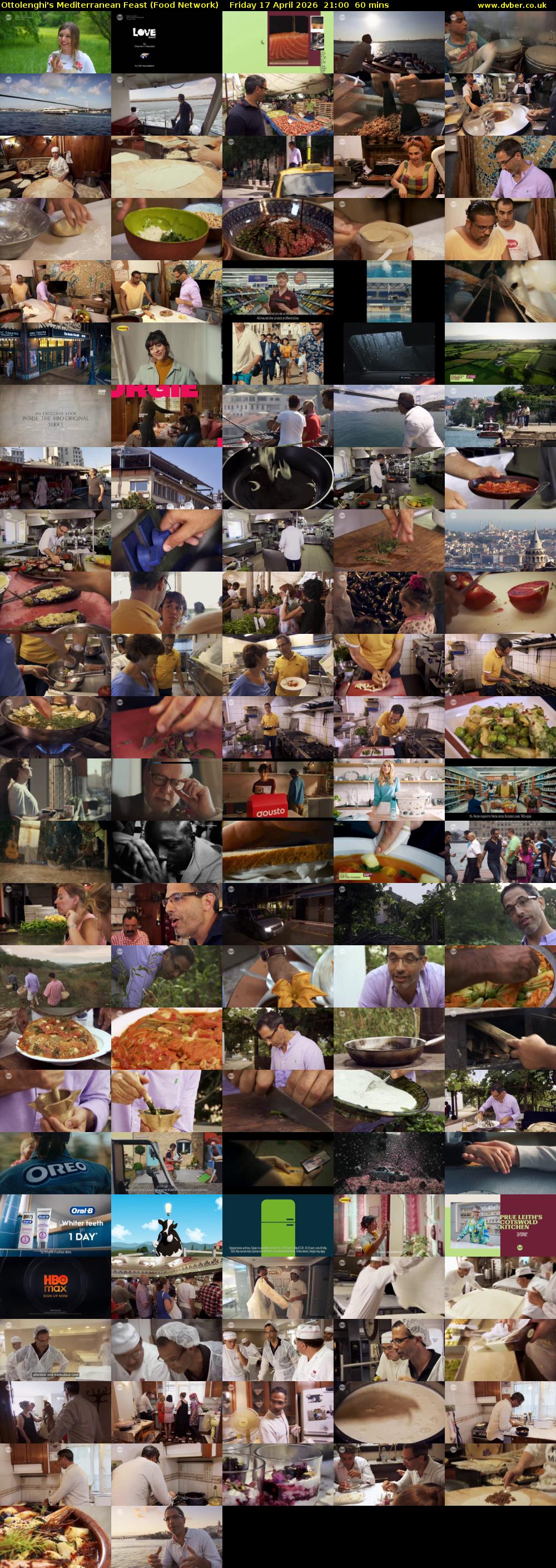 Ottolenghi's Mediterranean Feast (Food Network) Friday 17 April 2026 21:00 - 22:00