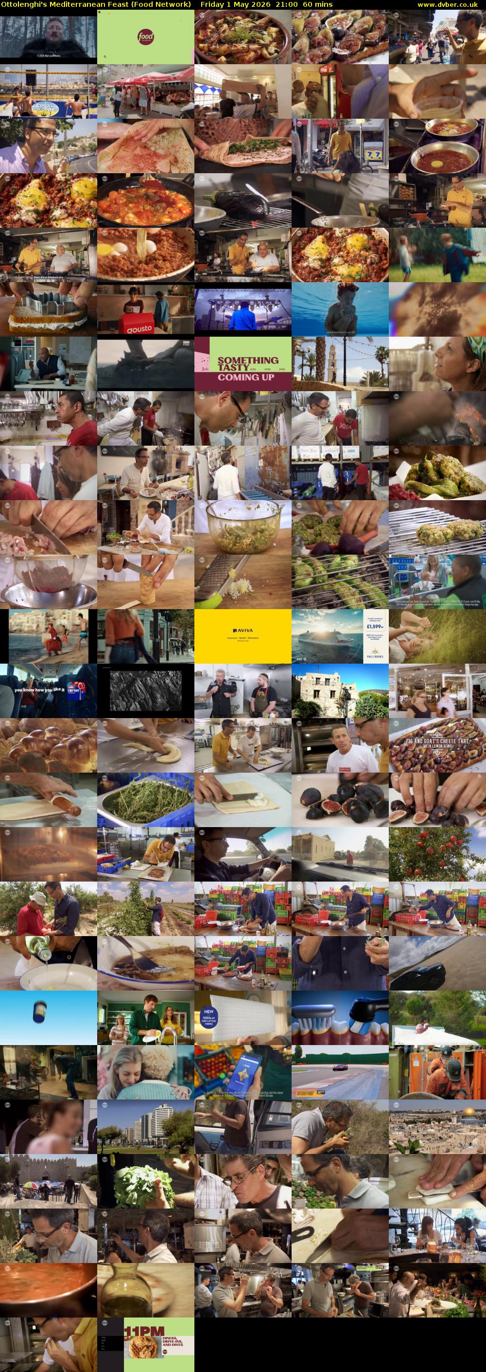 Ottolenghi's Mediterranean Feast (Food Network) Friday 1 May 2026 21:00 - 22:00