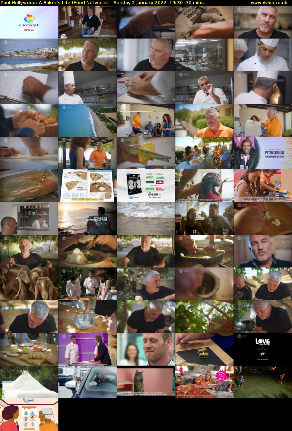 Paul Hollywood: A Baker's Life (Food Network) Sunday 2 January 2022 14:30 - 15:00