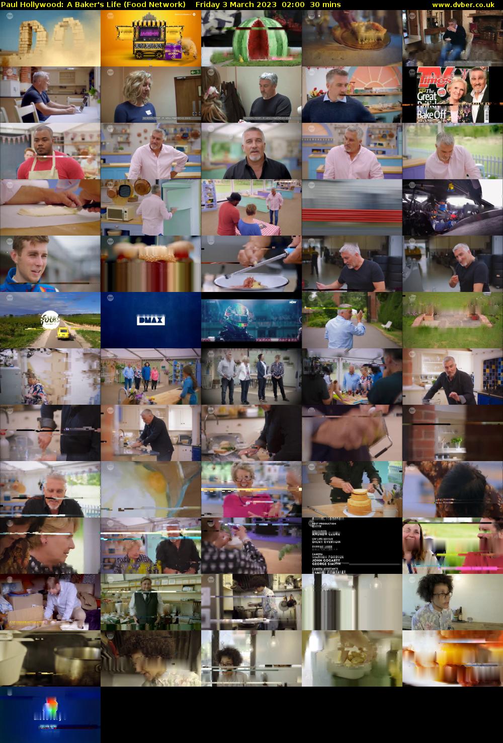 Paul Hollywood: A Baker's Life (Food Network) Friday 3 March 2023 02:00 - 02:30