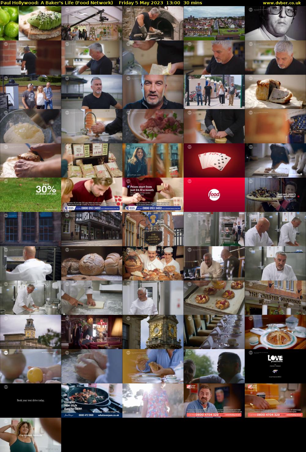 Paul Hollywood: A Baker's Life (Food Network) Friday 5 May 2023 13:00 - 13:30
