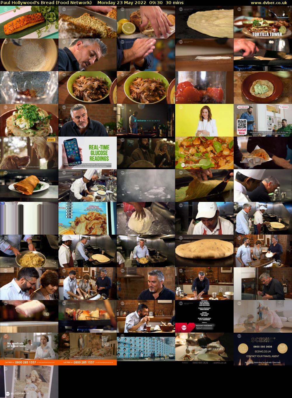 Paul Hollywood's Bread (Food Network) Monday 23 May 2022 09:30 - 10:00