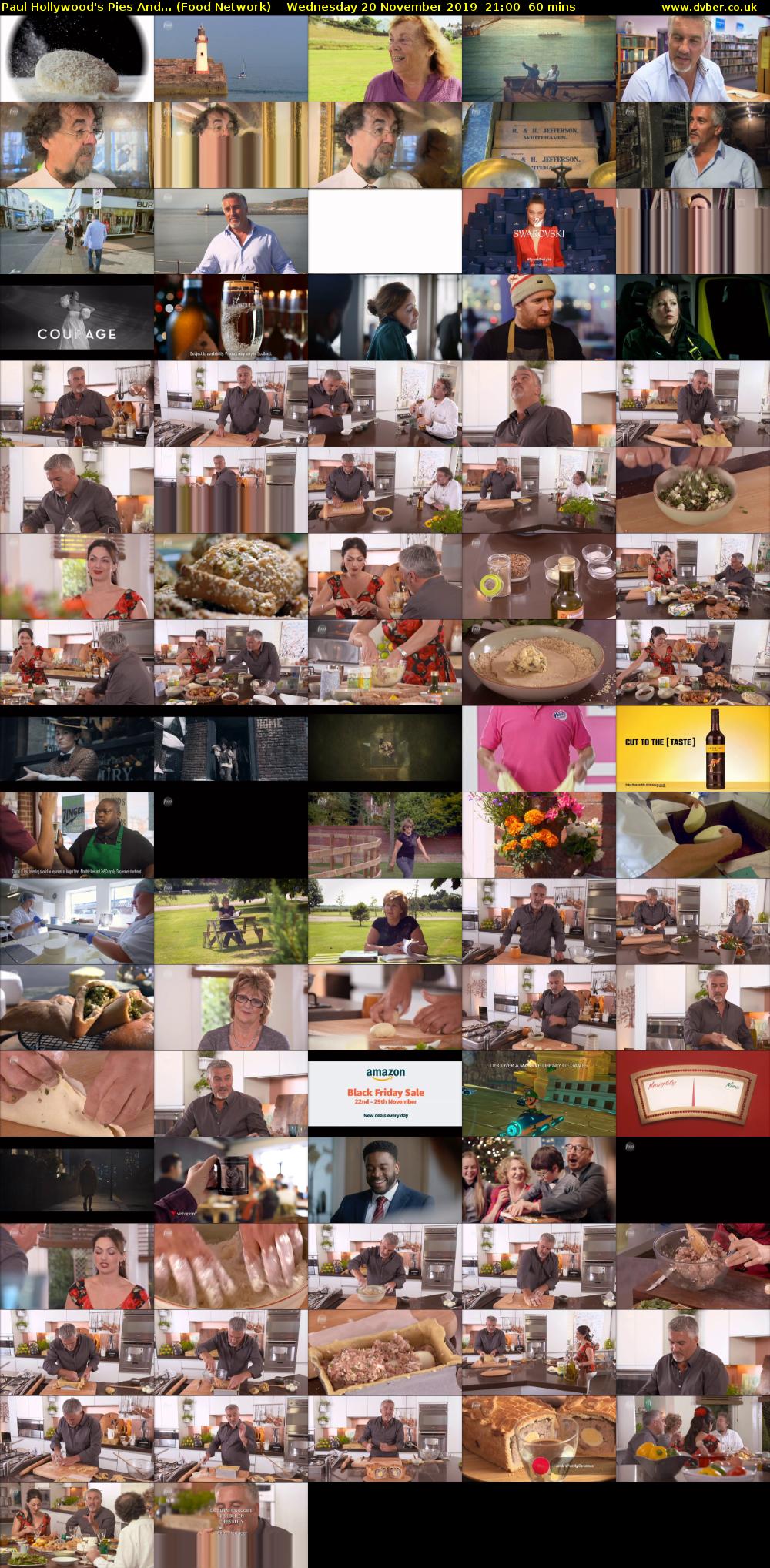 Paul Hollywood's Pies And... (Food Network) Wednesday 20 November 2019 21:00 - 22:00